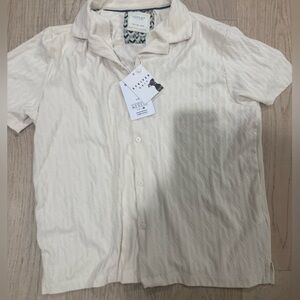 Cactus man Off-White Textured Knit Top